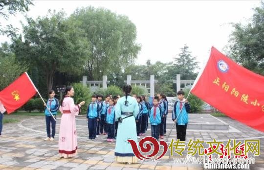 汉景帝阳陵博物院举办社会教育活动。 陕西省文物局 摄 汉景帝阳陵博物院举办社会教育活动。 陕西省文物局 摄